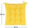 JACK Outdoor Stuhlkissen 38x38cm Lounge Kissen Auflage Produktbild-Vorschau 2