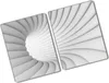 Tulup Glas Herdabdeckplatte - 2x40x52 cm - Produktbild-Vorschau 1