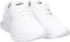A pair of white Skechers sneakers are shown against a white background. Produktbild-Vorschau