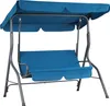 CASARIA® Hollywoodschaukel 2 Sitzer wetterfest Atlantik Produktbild-Vorschau 1