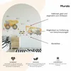Muralo Aufkleber für Kinderzimmer Aquarelle Baumaschine Produktbild-Vorschau 9