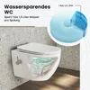 HOROW: Toaleta z funkcją bidetu, podwieszana toaleta z Podgląd zdjęcia produktu 10