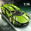 Technic Motorsport Rennwagen Modellbausatz Spielzeug Produktbild-Vorschau 5