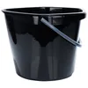 Seau en plastique noir 10 l Voir les images du produit 3