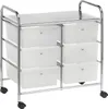 Badregal Rollwagen Rollcontainer GINA, mit 6 transparenten Produktbild-Vorschau 2