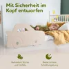 zovis Auto (natur) Holz-Rausfallschutz für Kinderbetten - Produktbild-Vorschau 2
