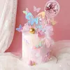 11 Stück Schmetterlinge Kuchen Deko, Gemischte Größe Produktbild-Vorschau 2
