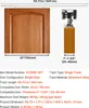Zestaw okuć do drzwi przesuwnych VEVOR 1441 mm, szyna do Podgląd zdjęcia produktu 7