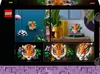 LEGO Art Fauna Collection - Tiger - Baubares 3D-Kunstwerk Produktbild-Vorschau 8