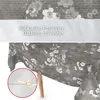 Tischdecke Wachstuch Premium Blumen Grau Robust Produktbild-Vorschau 3