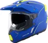 FC-Moto Merkur Pro Straight Enduro Helm, blau matt, S Produktbild-Vorschau 1