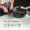 Olla de aluminio de alta calidad FLORINA DELUX, con tapa, Vista previa de la imagen del producto 3