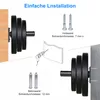 Fitness Wandhalterung für Hantelscheiben, Gewichtshalter Produktbild-Vorschau 1