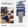 tectake® Schraubstock aus Gusseisen 3 Anschraublöcher Produktbild-Vorschau 7