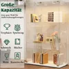 ProximaX Doppeltür-Glasvitrine mit 3 Ebenen, Produktbild-Vorschau 7