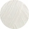 A close-up view of white yarn. Produktbild-Vorschau
