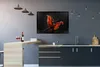 MuchoWow® Gerahmtes Poster Mädchen im langen Kleid 90x60 cm Produktbild-Vorschau 2