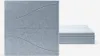 Set di 8 pannelli fonoassorbenti decorativi 60x60 grigio Anteprima dell’immagine prodotto 1
