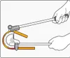 YATO Rohrbiegewerkzeug YT-21842 Aluminium Kupfer Produktbild-Vorschau 5