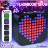 The image shows the packaging of a Lexibook Flashboom Show Bluetooth Speaker, with the product prominently displayed on the front. Voir les images du produit