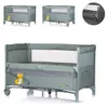 CHIPOLINO Reisebett mit klappbaren Seiten Relax Basil Produktbild-Vorschau 1