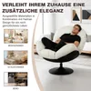 Relaxsessel Höhenverstellbarer 360° Drehsessel Loungesessel Produktbild-Vorschau 5