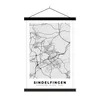 MuchoWow® Textilposter Karte - Deutschland - Sindelfingen - Produktbild-Vorschau 1