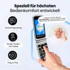 Protectly® klappbares Seniorenhandy 4G – SOS-Taste, große Produktbild-Vorschau 6