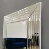 Skye Decor, A305Y, miroir mural, argent, MDF, 130 x 65 cm Voir les images du produit 7