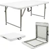 Harbor Housewares Höhenverstellbarer Klapptisch – 120 cm (4 Produktbild-Vorschau 1