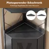COSTWAY 6-poziomowa półka narożna, 180 cm narożna półka na Podgląd zdjęcia produktu 5