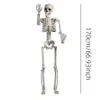 Velká halloweenská kostra s klouby pro rekvizity Náhled obrázku produktu 2