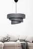 Opviq, Couper - Antracite, Argento, Lampadario, Antracite, Anteprima dell’immagine prodotto 1