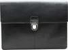 Esquire Leder Aktentasche Oxford Document Case Black Produktbild-Vorschau 1