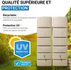 4rain Réservoir Mural Ensemble SLIM 660 L, beige sable 2x Voir les images du produit 6