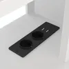 A black electrical outlet strip with two sockets and two USB ports is shown on a white surface. Náhled obrázku produktu