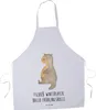 Mr. & Mrs. Panda Schürze Otter Bauch - Weiß - Geschenk, Produktbild-Vorschau 1