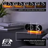 Despertador digital Bearware, con iluminación LED naranja Vista previa de la imagen del producto 4