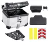 Vrchný box na motorku VEVOR, 45 l, zadný box z hliníkovej Náhľad obrázku produktu 1
