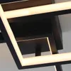 ZMH LED stropní světlo černé stmívatelné s dálkovým Náhled obrázku produktu 7