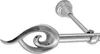 Gardinenstange Edelstahl Look, Metall, Durchmesser 16mm, Produktbild-Vorschau 1
