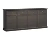 AX LIVING Große Kommode Levantos K4T4S – 193 cm, Schwarz Produktbild-Vorschau 1