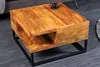riess-ambiente Massivholz Couchtisch GIANT 60cm braun Produktbild-Vorschau 4