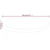 A diagram showing the dimensions of a round tabletop. Anteprima dell’immagine prodotto