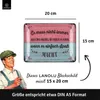LANOLU Retro Blechschild 'es muss nicht immer alles Sinn Produktbild-Vorschau 4