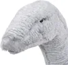 vidaXL Plyšové zviera Brachiosaurus stojaci plyšový šedý Náhľad obrázku produktu 2