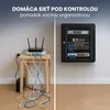 Extralink 19" 12U 530x400 nástenný rackový rozvádzač čierny Náhľad obrázku produktu 2