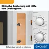 Exquisit Mikrowelle MW 900-030G silber | Grill | max. 1000 Produktbild-Vorschau 6