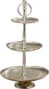 Boltze Etagere Flaire Dekoration Aluminium 26 x 26 x 48 cm Produktbild-Vorschau 5