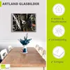 ARTland Glasbild Fensterblick - Blaumeise Größe: 60x45 cm Produktbild-Vorschau 3